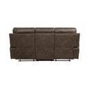 Brixton - Buckskin Brown - 2pc Motion Sofa & Loveseat - Ornate Home
