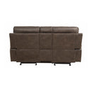 Brixton - Buckskin Brown - 2pc Motion Sofa & Loveseat - Ornate Home