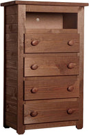 Lea Mahogany Media Chest