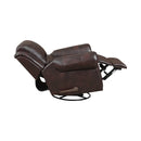 Sir Rawlinson - Dark Brown - Swivel Rocker Recliner - Ornate Home