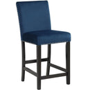 Lennon Royal Blue Counter Height Dining Room Set / 5pc