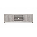 Kayla - Grey Driftwood - 71" TV Console - Ornate Home