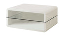 Darien - Glossy White - Coffee Table - Ornate Home