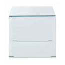 Retmo - Clear - End Table - Ornate Home