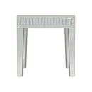Whitfield - Silver - Square End Table - Ornate Home