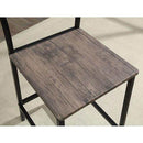 Westport - Antique Brown/Black - Counter Height Dining Set / 5pc - Ornate Home