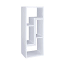 Velma - White - Convertible TV Console & Bookcase - Ornate Home