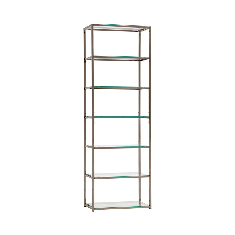 Kate - Black Nickel - Bookcase - Ornate Home