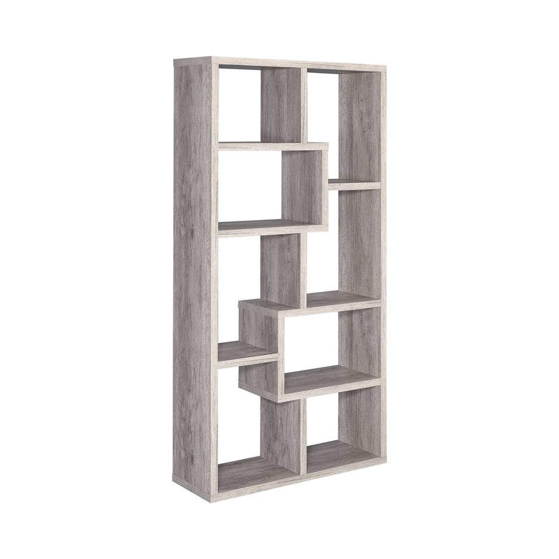 Theo - Grey Driftwood - Bookcase - Ornate Home