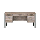 Samson - Weathered Oak - Office Desk - Ornate Home