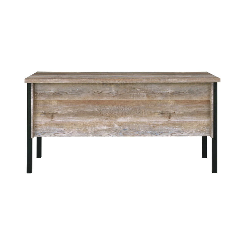 Samson - Weathered Oak - Office Desk - Ornate Home