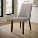 Woodworth Walnut Padded Side Chair (Set of 2)