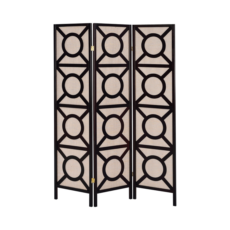 Vulcan Cappuccino & Tan 3pc Panel Screen