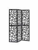 Nailan Black 3pc Panel Screen