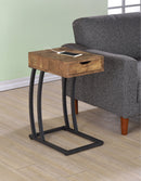 Niev -  Antique Nutmeg - Accent Table - Ornate Home