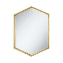 Saul - Gold - Hexagon Shaped Mirror - Ornate Home