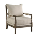 Blanchett Oatmeal & Natural Accent Chair