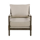 Blanchett Oatmeal & Natural Accent Chair