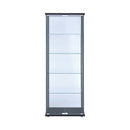 Huma - Black - Curio Cabinet - Ornate Home