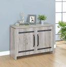 Gracie - Grey Driftwood - Accent Cabinet - Ornate Home