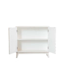 Kati - White - Accent Cabinet - Ornate Home