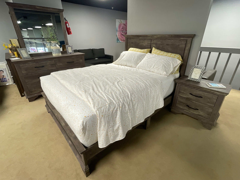 Fortworth - Gray - Queen Bedroom Set / 4pc - Ornate Home