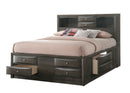 Emily Gray Storage Platform Bedroom Sets