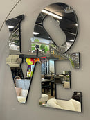 Keiran Letter Shaped Wall Mirror