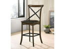 Buhl Burnished Oak/Espresso Counter Height Side Chair (Set of 2)