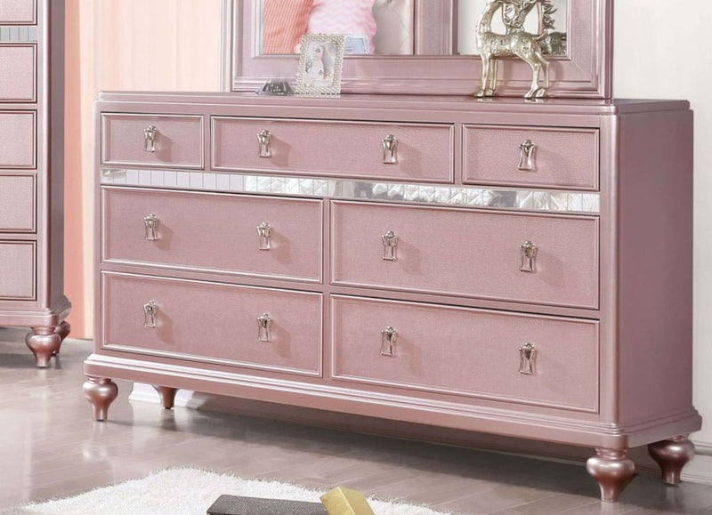 Avior Rose Gold  Dresser