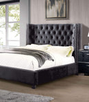 Cayla Dark Gray E.King Bed