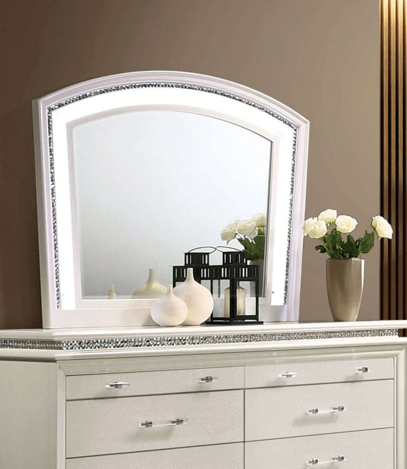 Maddie Pearl White Mirror