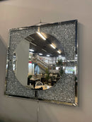Nowles Faux Crystals Wall Decor / Mirror (LED) - Ornate Home