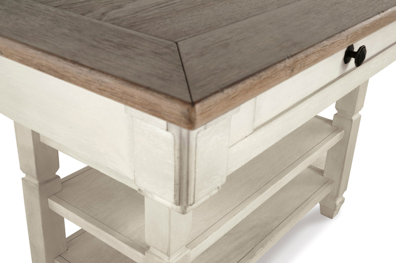 Bolanburg Counter Height Dining Table w/ Wine Rack