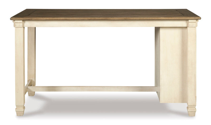 Bolanburg Counter Height Dining Table w/ Wine Rack