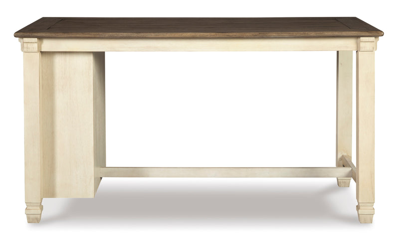 Bolanburg Counter Height Dining Table w/ Wine Rack