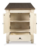 Bolanburg Counter Height Dining Table w/ Wine Rack