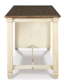 Bolanburg Counter Height Dining Table w/ Wine Rack