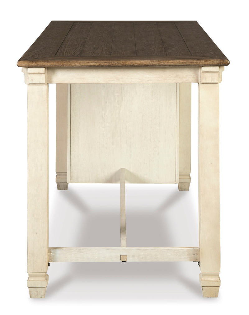 Bolanburg Counter Height Dining Table w/ Wine Rack