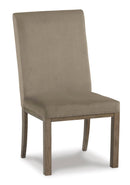 Chrestner Gray/Brown Dining Side Chair (Set of 2)