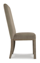 Chrestner Gray/Brown Dining Side Chair (Set of 2)