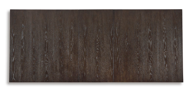 Burkhaus Dark Brown Dining Room Set / 10 pc