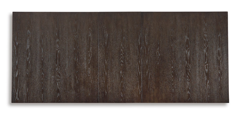Burkhaus Dark Brown Dining Room Set / 10 pc