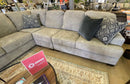Bovarian - Stone - 3pc Sectional L Shape Sofa - Ornate Home