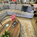 Bovarian - Stone - 3pc Sectional L Shape Sofa - Ornate Home