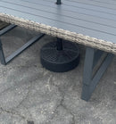 Fab Black Round Umbrella Base