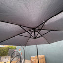Glam Cantilever Umbrella w/ LED