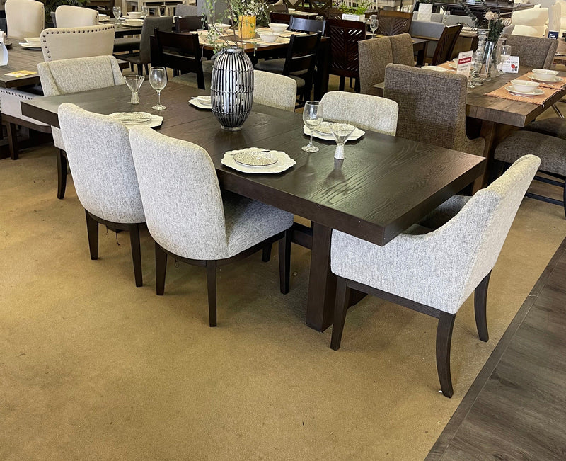 Burkhaus Dark Brown Dining Room Set / 7pc