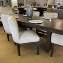 Burkhaus Dark Brown Dining Room Set / 7pc