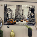 NYC Tempered Glass w / Foil Wall Art